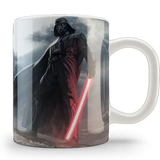 Кружка GeekLand Звездные войны Star Wars Дарт Вейдер SW.002.87 330 мл белая - фото 2