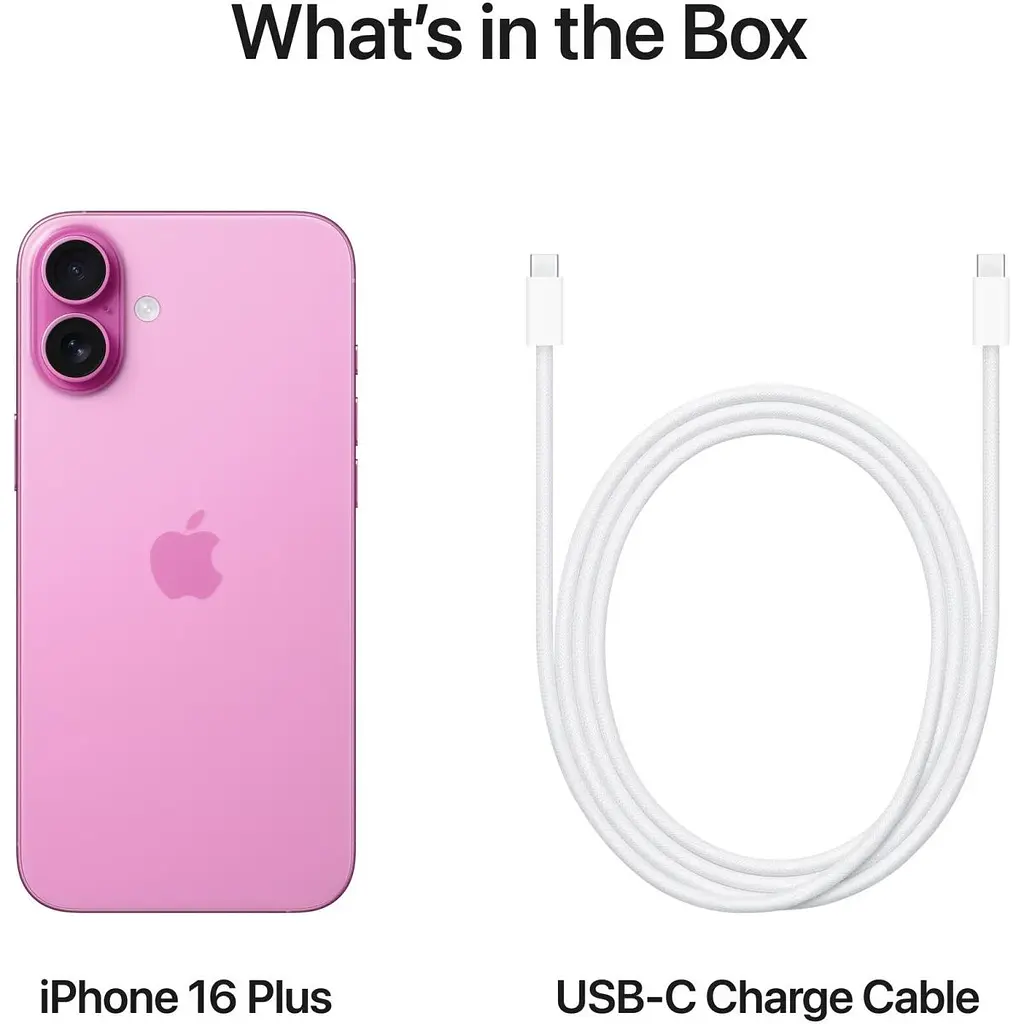 Смартфон Apple iPhone 16 Plus 256GB Pink (MXY13) [114840] - фото 8