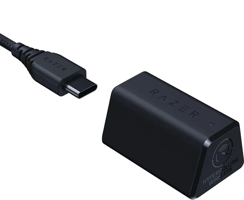 Бездротова миша Razer DeathAdder V3 PRO and HyperPolling Wireless Dongle (RZ01-04630300-R3WL) - фото 2