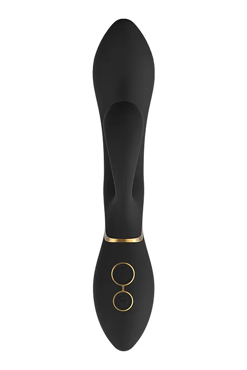 Вибратор-кролик Dreamtoys Elite Amélie Luxxe 20 см черный - фото 4
