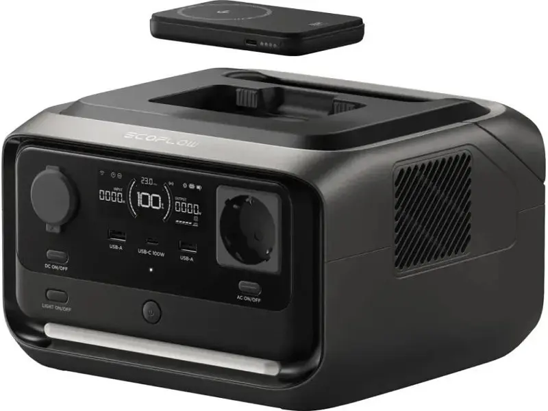 Зарядна станція EcoFlow RIVER 3 Plus Wireless (EFRIVER3PLUS-W-EU-CBOX)