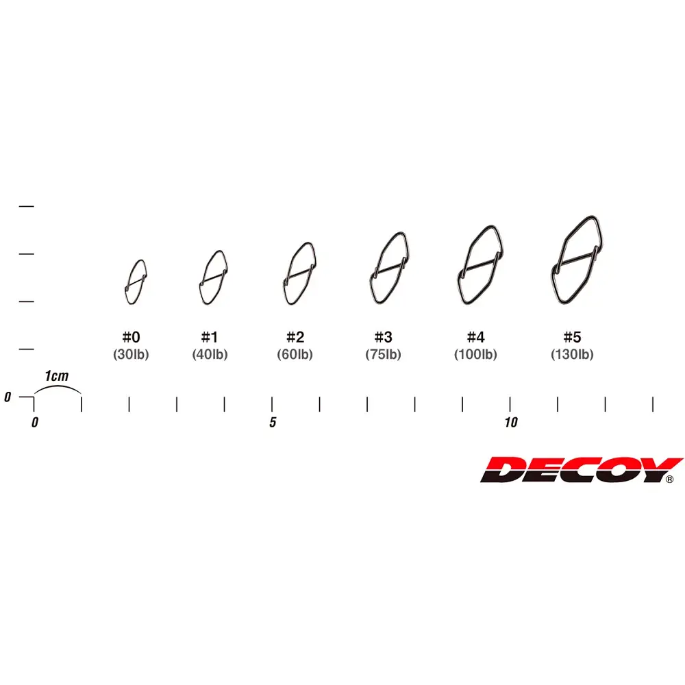 Застежка Decoy SN-6 W Snap 0 (8 шт/уп) - фото 2