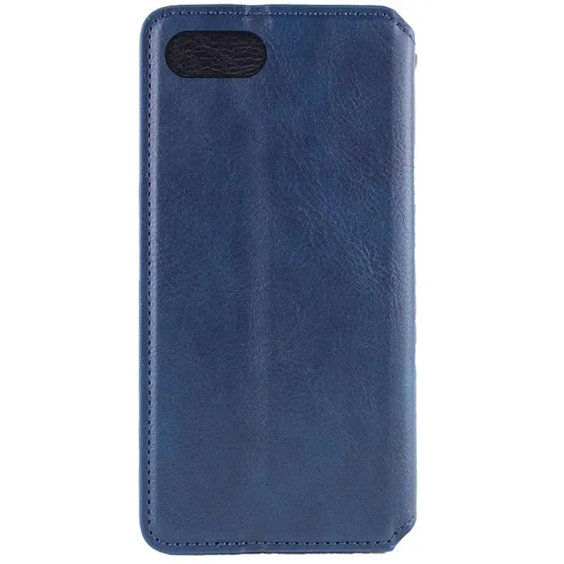 Шкіряний чохол-книжка GETMAN Cubic (PU) для Apple iPhone 7 / 8 / SE (2020) (4.7) Синій - фото 2