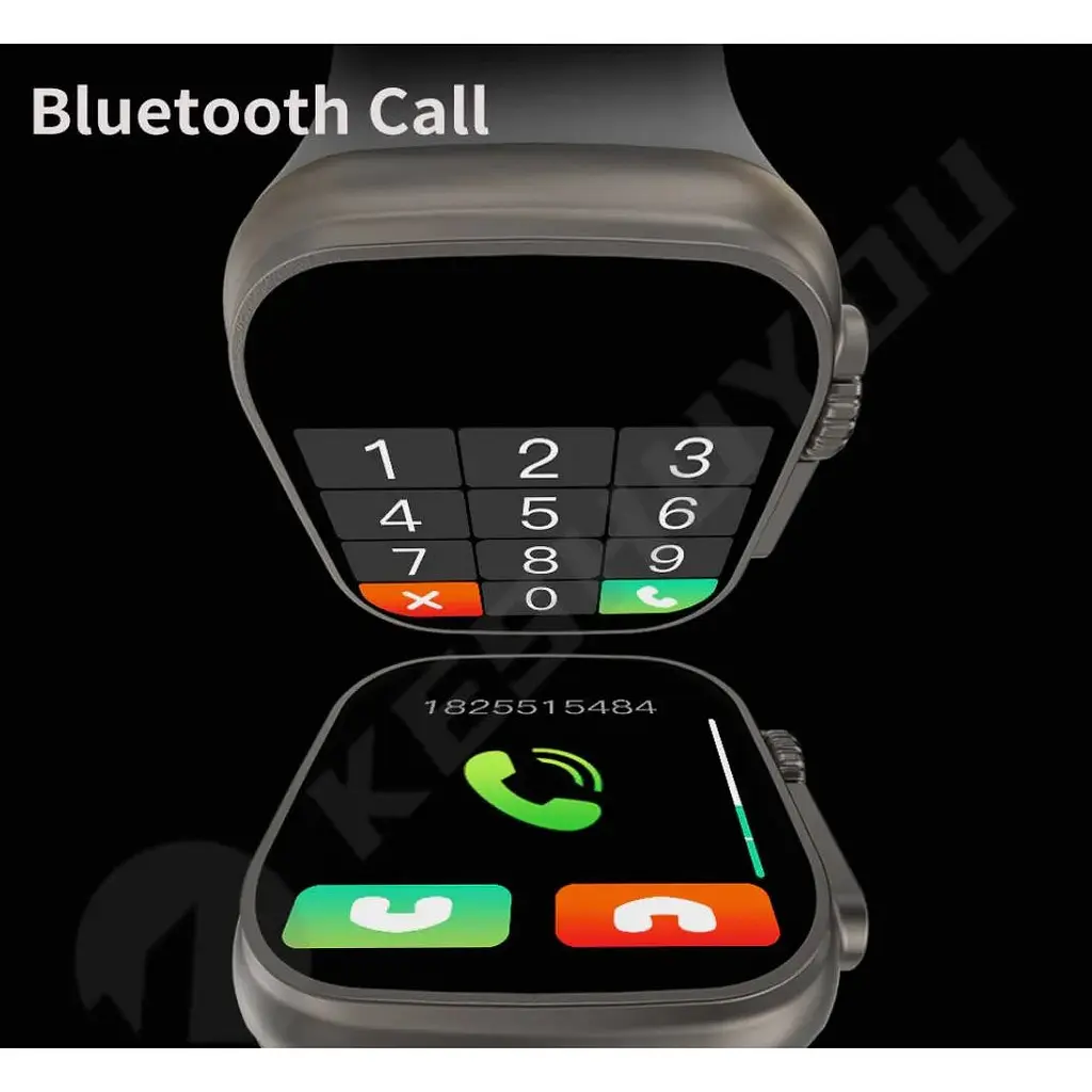 Розумний годинник IWO Ultra series 8 Black Midnight Ocean (IW000US8BMO) - фото 4