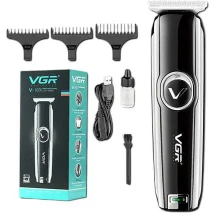 Машинка для стрижки волосся та бороди VGR V-020 бездротова (40950-V-020_460) - фото 2