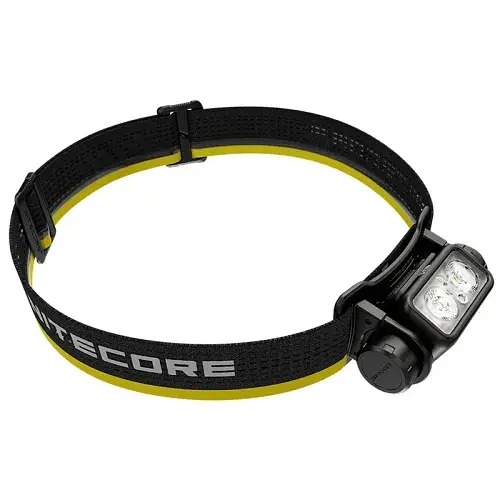 Налобный фонарь Nitecore NU43 (белый + красный свет) 1400лм 9 режимов USB-C с датчиком приближения - фото 2