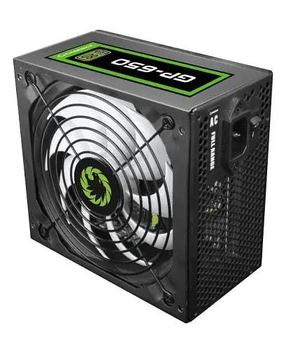 Блок живлення 650 Вт, GameMax GP-650, Black, 80+ Bronze, Active PFC, 14 см, 3xMolex / 5xSATA / 2x6+2-pin / 1x4+4-pin / 1x20+4-pin, захист OVP / UVP / SIP / OCP / OLP / OPP / SCP - фото 4
