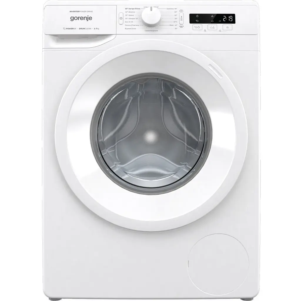 Пральна машина Gorenje з фронтальним заванатженням (WNPI82BS) - фото 2