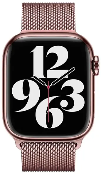 Ремешок DK Metallic Band Milanes Loop Magnetic для Apple Watch 38mm Rose [47169] - фото 2