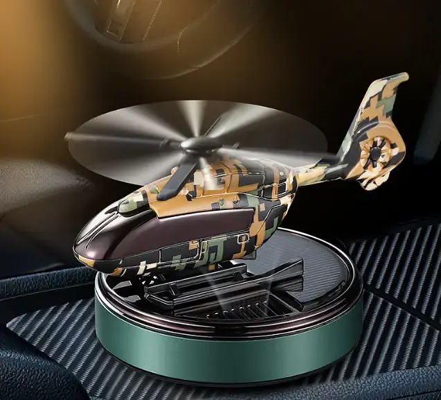 Дифузор ефірних олій Вертоліт J3 ароматизатор для автомобіля (Піксель) - фото 2