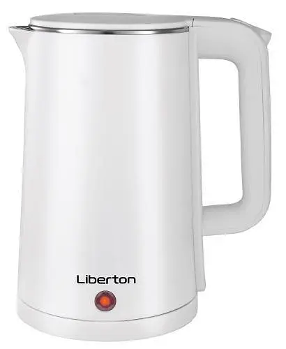 Електрочайник Liberton LEK-6824, білий, 1500W, 1.8л