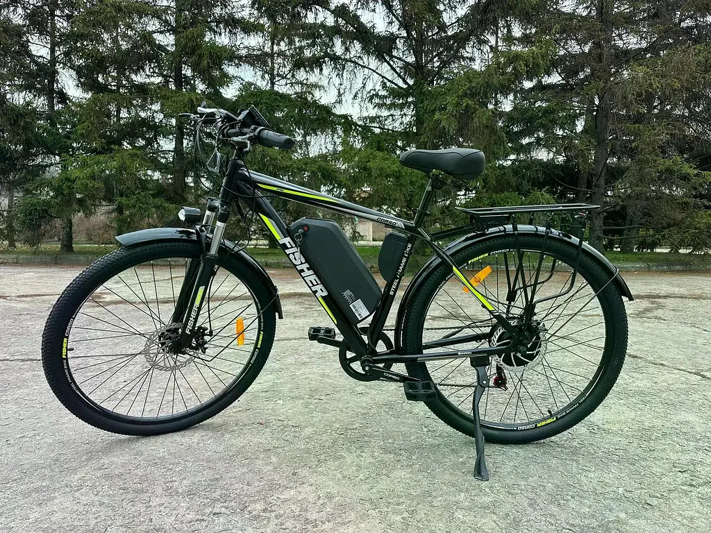 Электровелосипед Corso Fisher 29 дюймов (600W 48V 20Ah) Shimano 7 скоростей Черный - фото 3