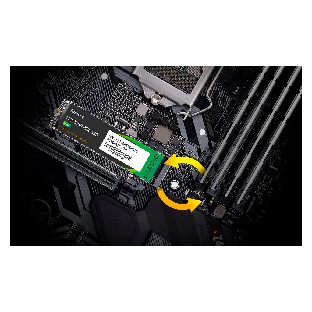 Накопичувач SSD M.2 2280 512GB Apacer (AP512GAS2280Q4X-1) - фото 6