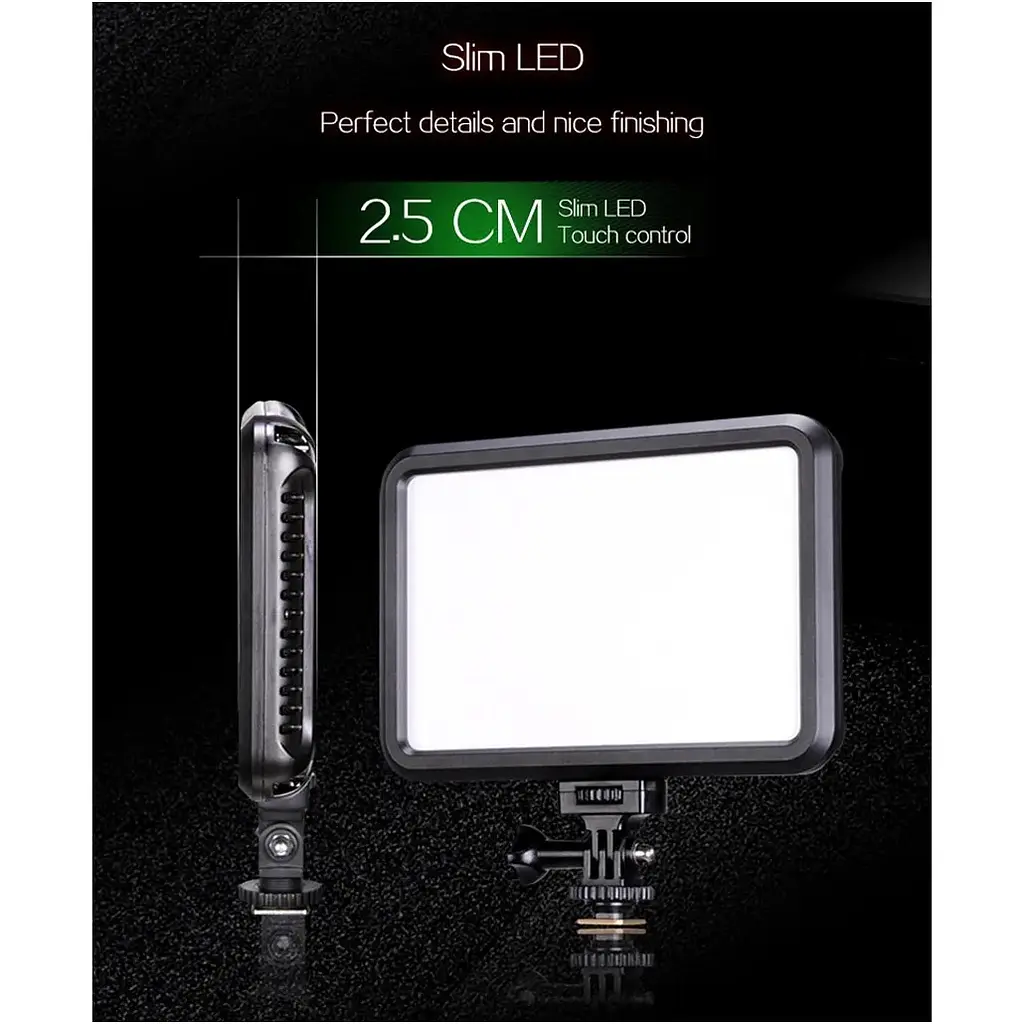 Накамерный свет Tolifo PT-12B 12W color 3200-5600K [110705] - фото 9