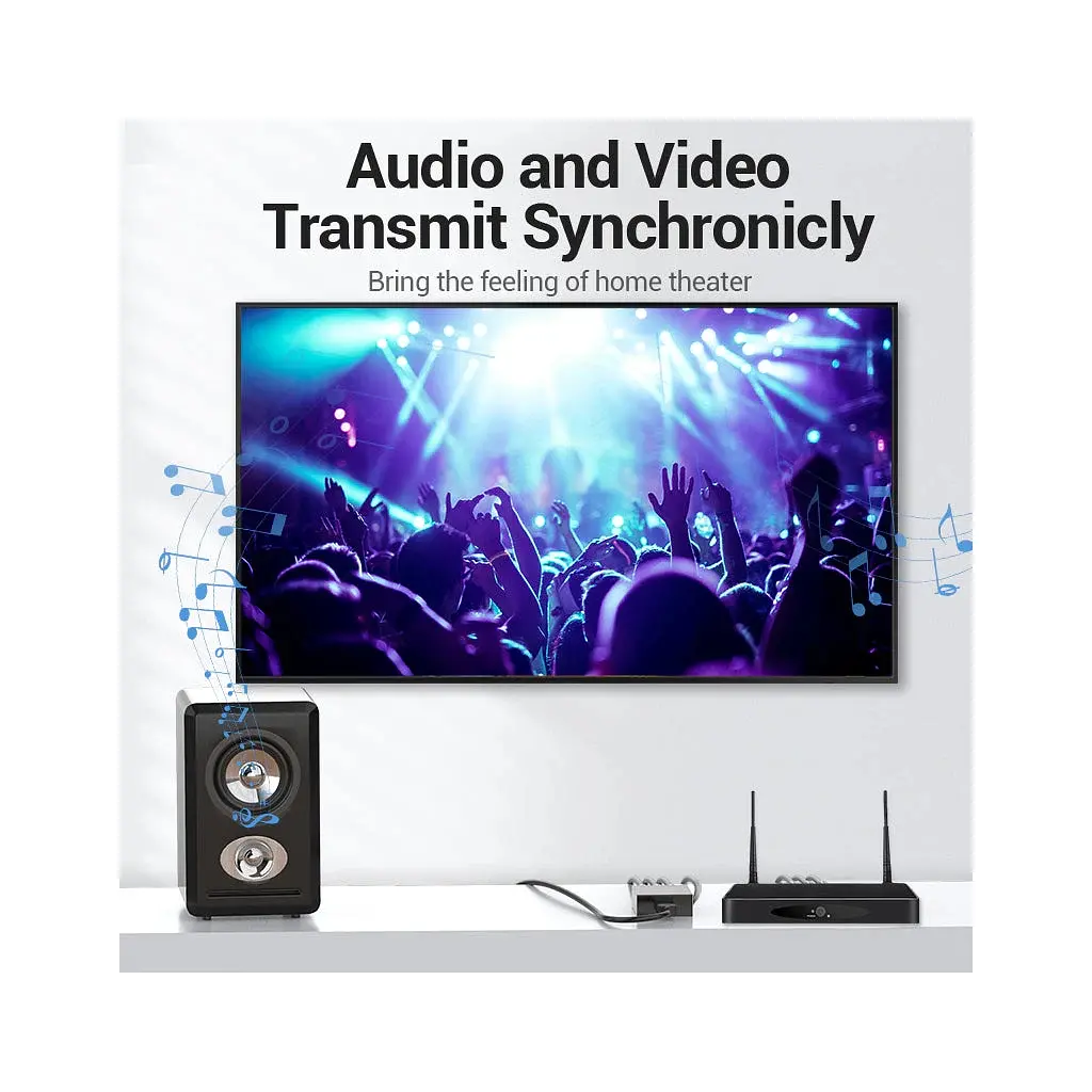 Конвертор RCA to HDMI black Vention (AEFB0) - фото 5