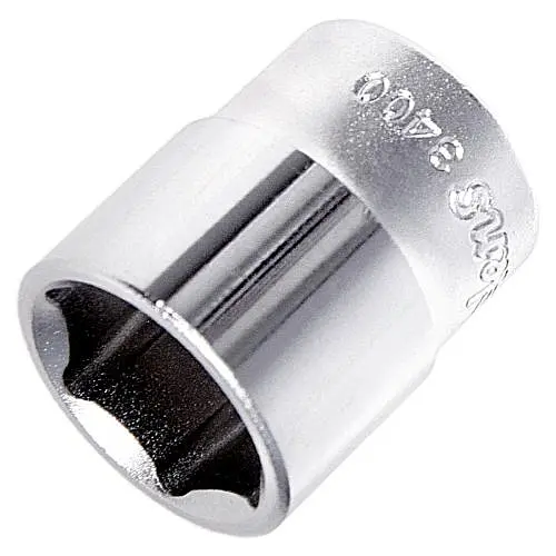 Торцева головка 3/8"DR 6-г 19 мм (3400M19) HANS