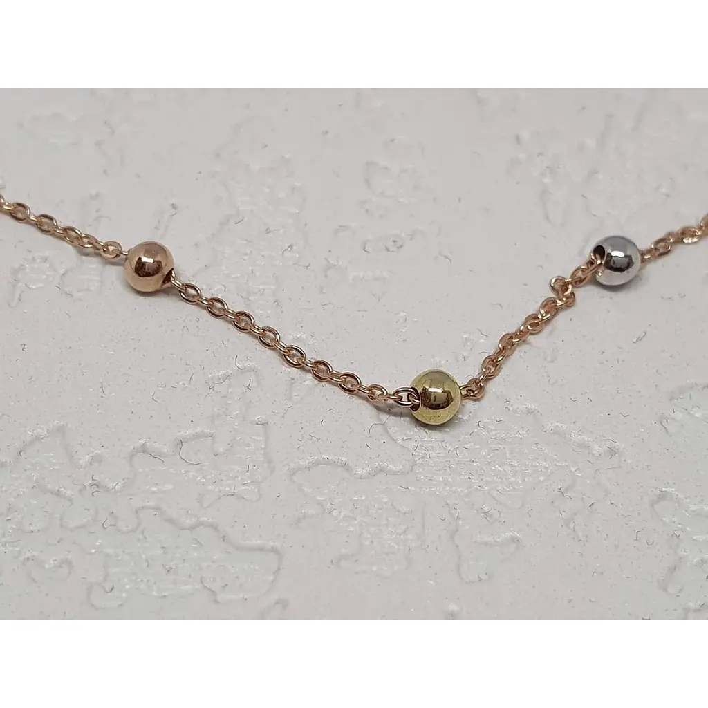 Золоте кольє Tango Кульки. 860469 45 - фото 2