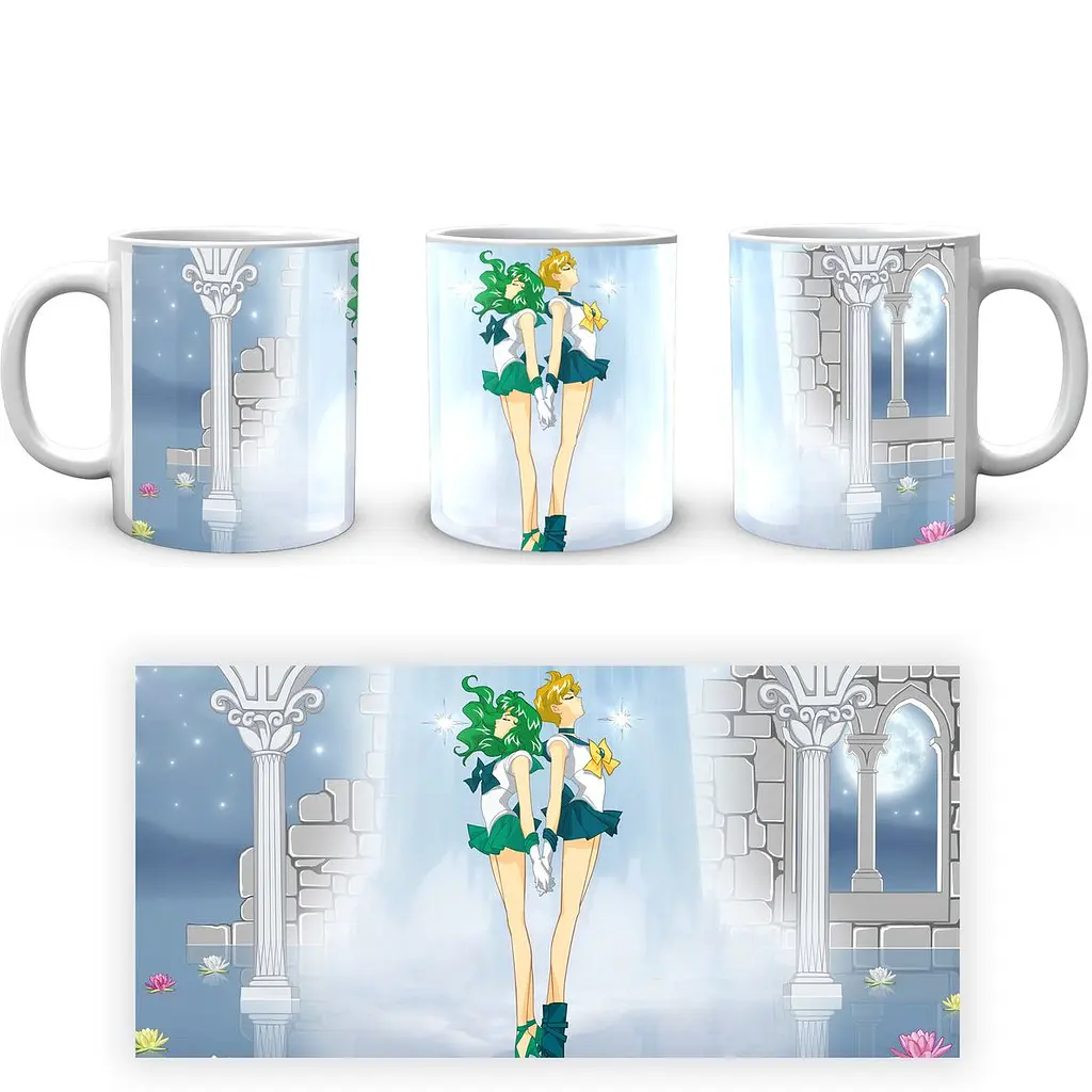 Кухоль GeekLand Sailor Moon Сейлор Мун Мічіру SM 02.35 330 мл білий - фото 4
