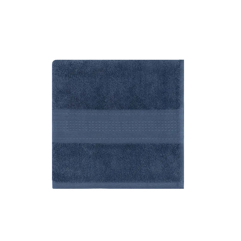 Рушник махровий Ardesto SuperSoft 50х90 см 100% бавовна синій (ART2250DBP)  - фото 2