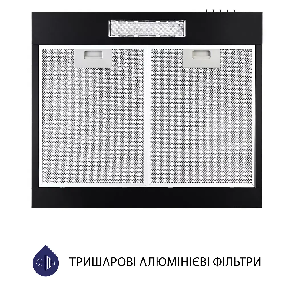 Витяжка плоска Minola HPL 512 BL - фото 5