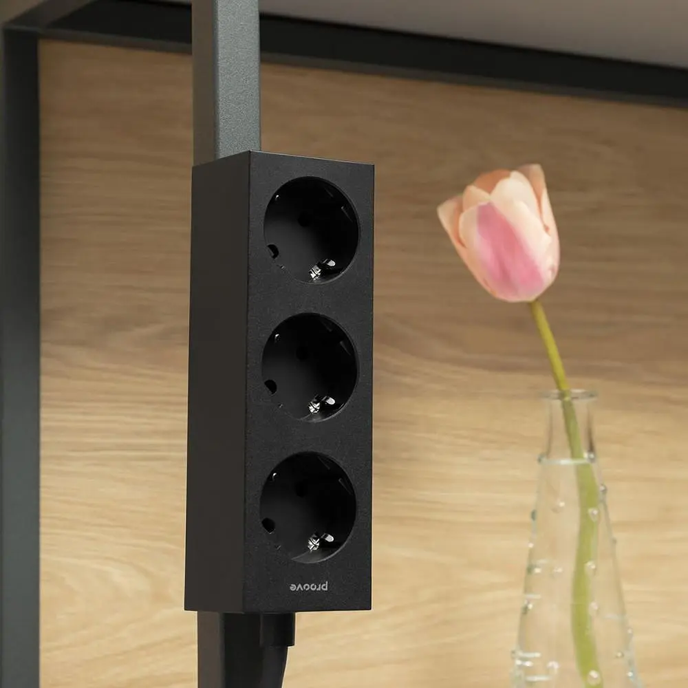 Мережевий фільтр Proove Magnet Strip (3xAC) 1.6m black (PSMS25000001) - фото 9