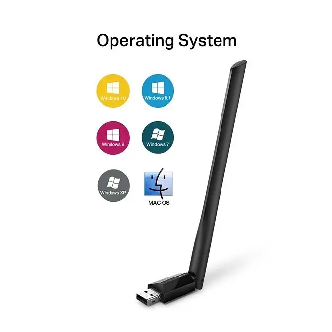 Регулируемая антенна Wi-Fi адаптер USB 2.0 TP-Link Archer T2U plus - фото 3