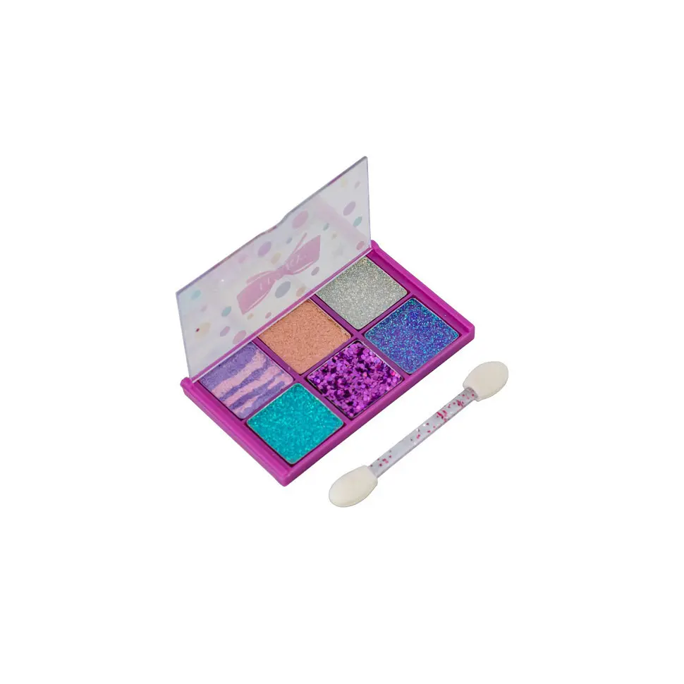 Дитяча палетка тіней T22787 пресовані 6 кольорів - фото 2
