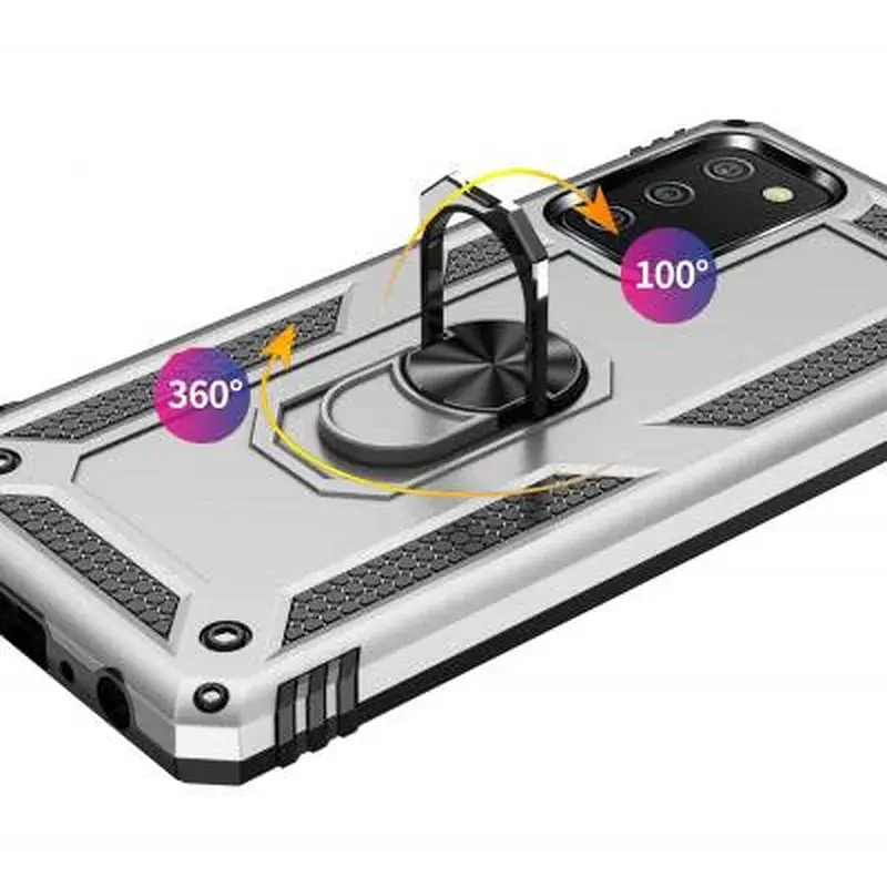 Чохол до мобільного телефона BeCover Military Samsung Galaxy A02s SM-A025/A03s SM-A037/M02s SM-M025 Silver (706015) - фото 3