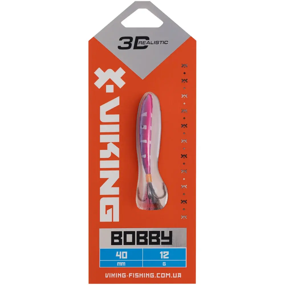 Бокоплав Viking Fishing Bobby 40mm 12.0g #09 Strange Perch - фото 2