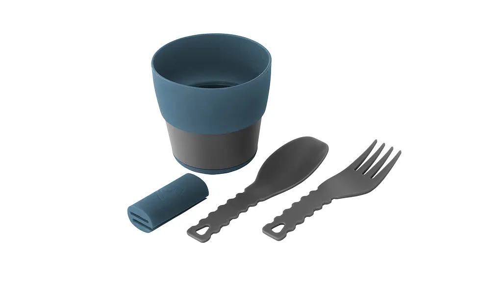 Набір туристичного посуду Robens Leaf Meal Kit Ocean Blue (690277) - фото 5