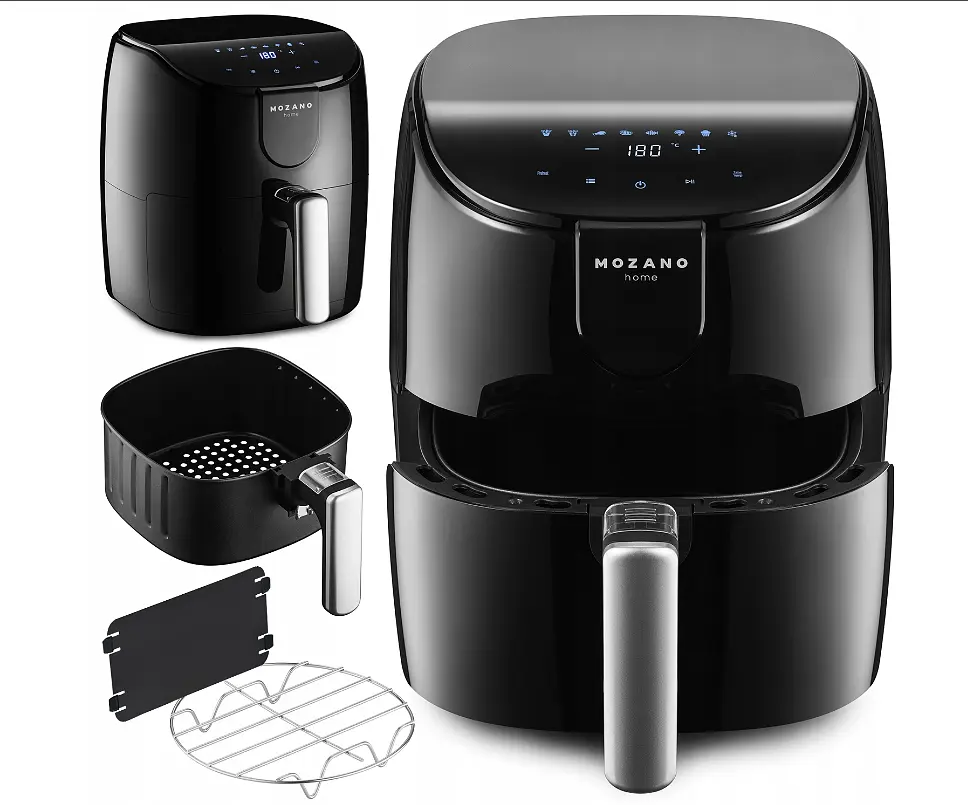Аэрофритюрница Mozano Active Fryer Silver - фото 5