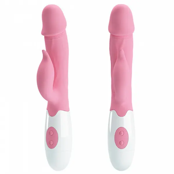 Вібратор-кролик Pretty Love Peter 19.2 см рожевий - фото 2