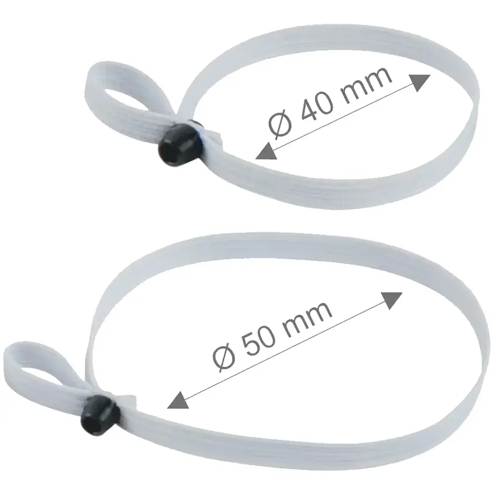 Фіксатор волосіні Stonfo 762 Spool Bands Size 1 40mm (5 шт/уп) - фото 2