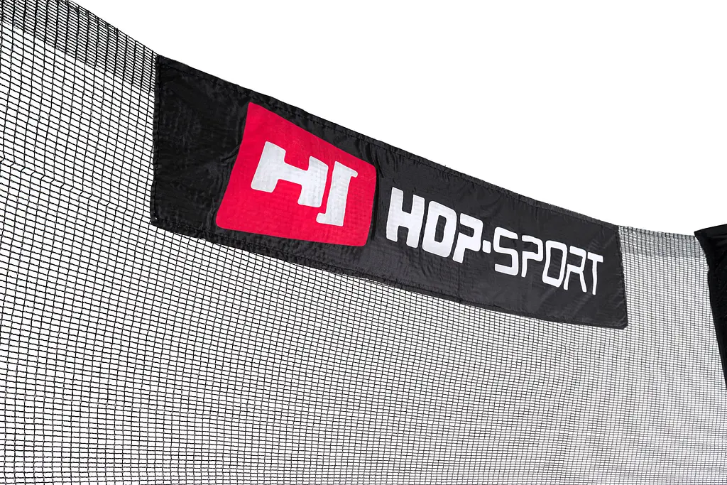 Батут Hop-Sport 14ft (427см) чорно-синій з внутрішньою сіткою - фото 5