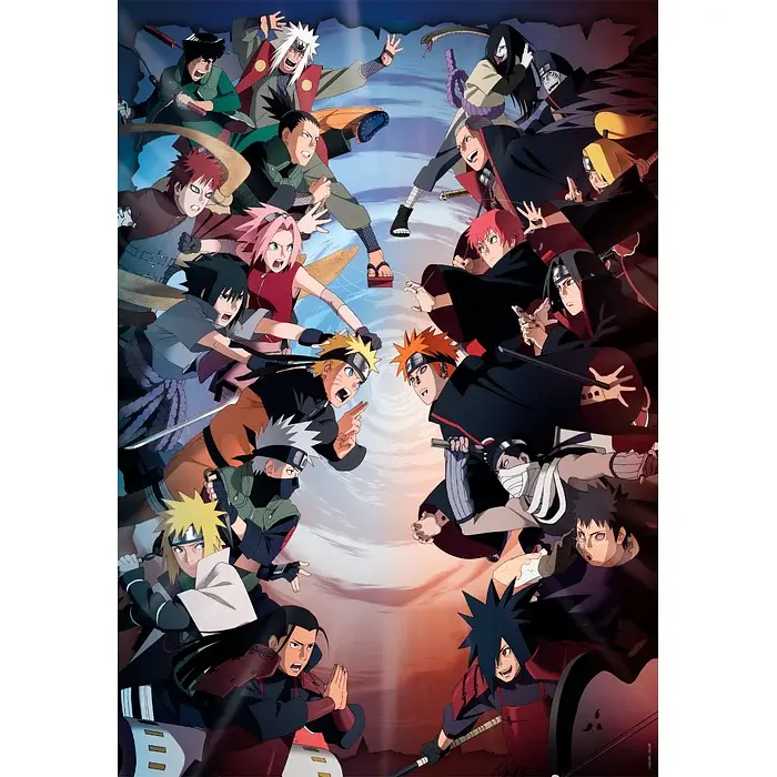 Пазл Anime Naruto (Аниме Наруто) - 1000 шт. Clementoni 39834 - фото 2