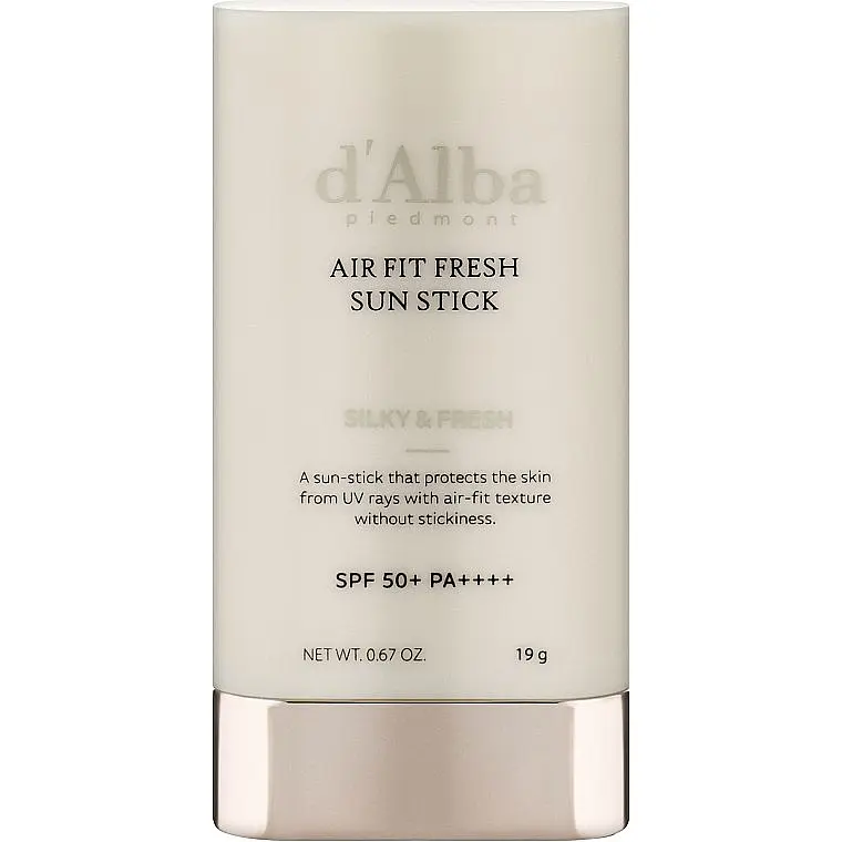 Мінеральний сонцезахисний стік D'alba Air Fit Fresh Sun Stick SPF 50+ PA++++ 19 г - фото 2