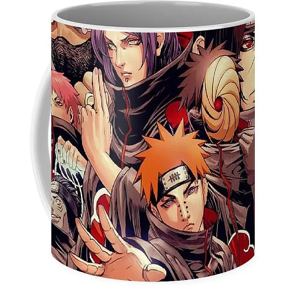 Кухоль GeekLand Наруто Naruto Акацуки  NA.02.78 330 мл білий - фото 3