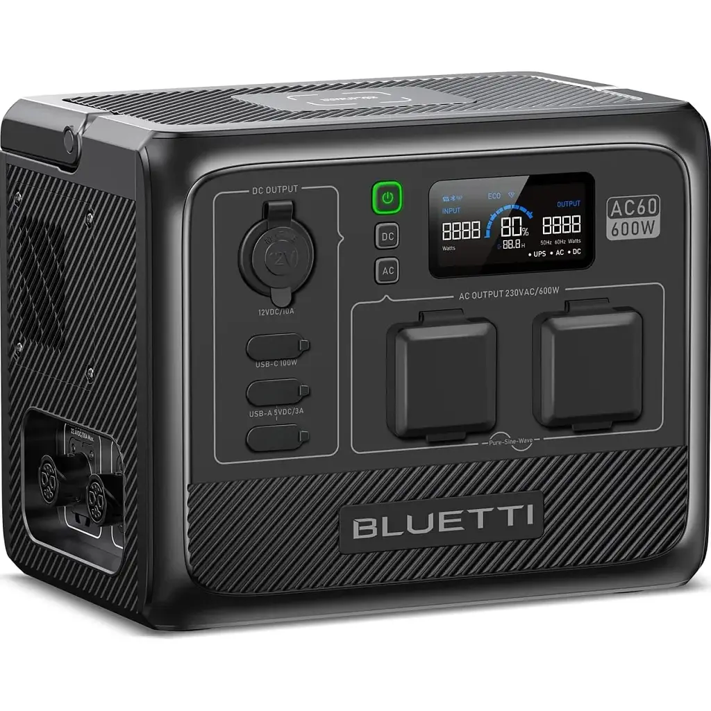 Зарядная станция Bluetti AC60 600W/403Wh UA UCRF - фото 5