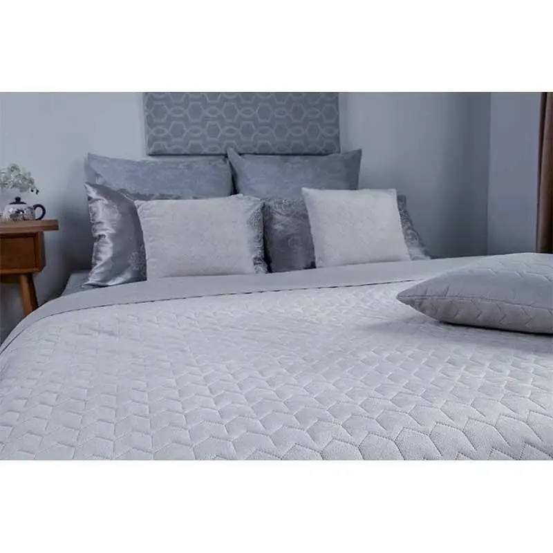 Покривало Руно двостороннє декоративне Velour Ice зигзаг 150х220 см - фото 6
