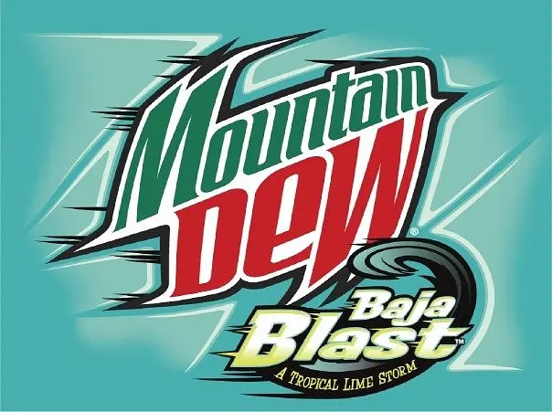 Напій Mountain Dew Baja Blast Tropical Lime Soda Pop 500 мл - фото 2