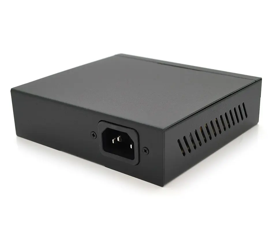 POE-комутатор Merlion BTD6004 4xPOE 10/100 + 2 RJ45 10/100 вбудований блок живлення 52V 1.05A - фото 3