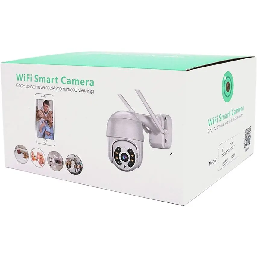 Wi-Fi відеокамера вулична PiPo PPIPC21D2MP20 2 Мп PTZ 2.8 mm 5V 2A ICSee - фото 4