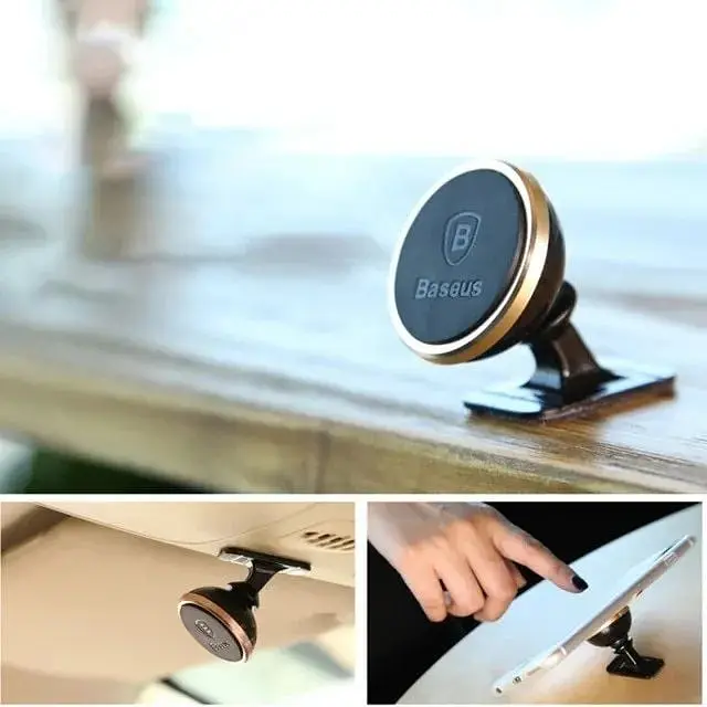 Автотримач магнітний міні Beaseus Adjustable Magnetic Phone Mount 360 градусів (SUCX140012) - фото 7