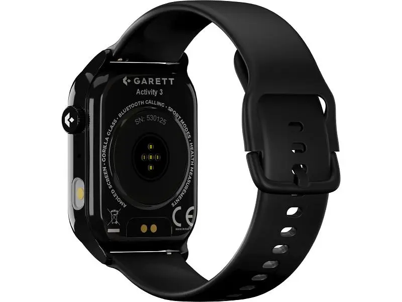 Cмарт-годинник Garett GRC Activity 3 Black (5904238487242) - фото 3