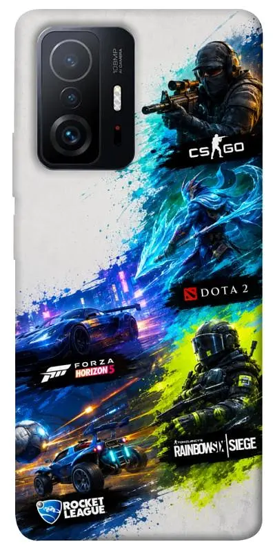 TPU чохол Demsky Full Throttle для Xiaomi 11T / 11T Pro