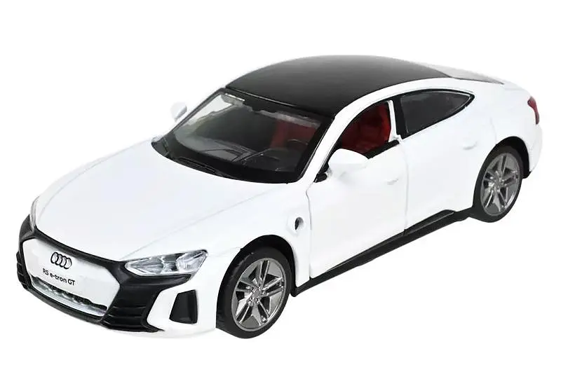 Іграшкова легкова машинка Audi RS e-tron GT 1:36 Автопром світлозвукові ефекти металева 68717 - фото 3