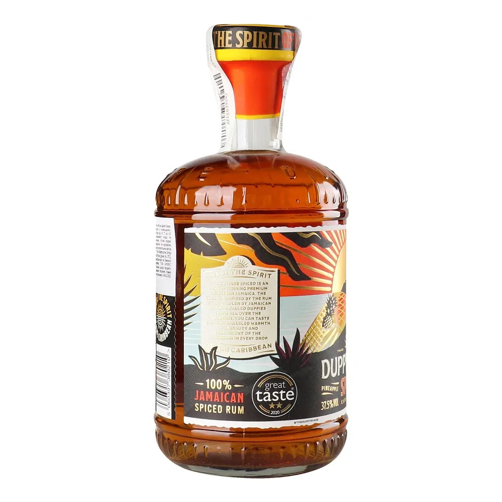 Ром The Duppy Share Caribbean Spiced Rum, 37,5%, 0,7 л - фото 2