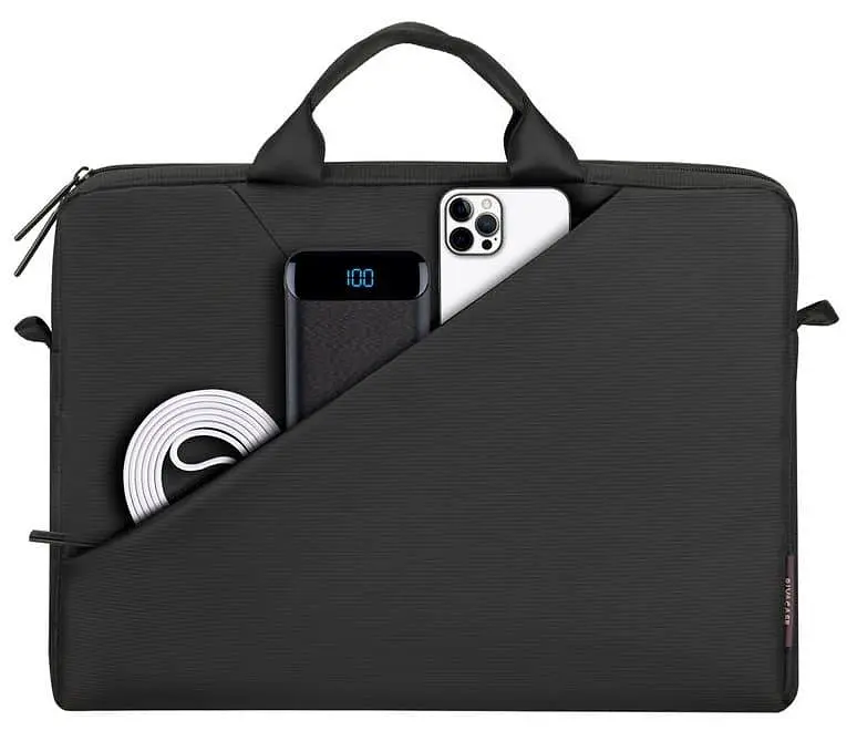 Сумка для ноутбука Rivacase 8730 сіра сумка для ноутбука 15.6" дюймів. (8730 (Grey)) - фото 4