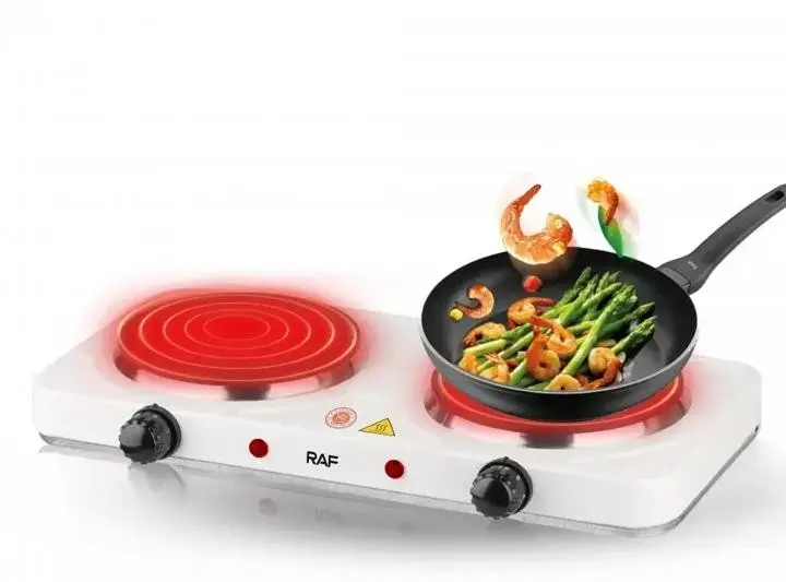 Плита электрическая 2 конфорки XPRO RAF 8021A Черный (MER-15298_537) - фото 5