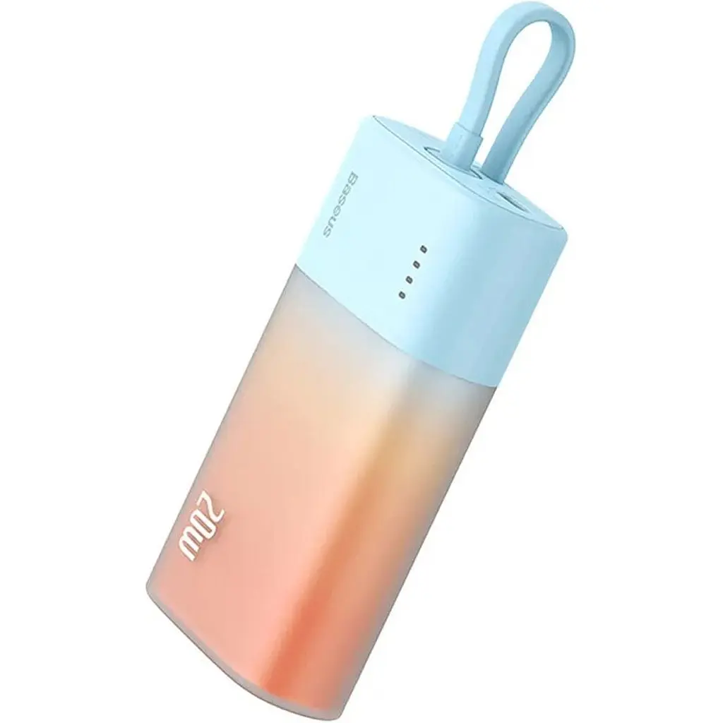 Внешний аккумулятор Baseus Popsicle Lightning 5200mAh 20W Blue P10055600712-00 [125025] - фото 2